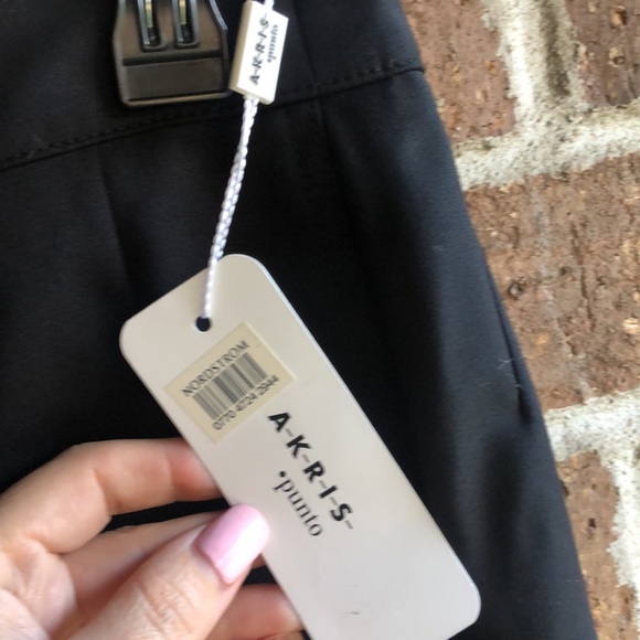New AKRIS Punto Black Pencil Skirt - Picture 6 of 11